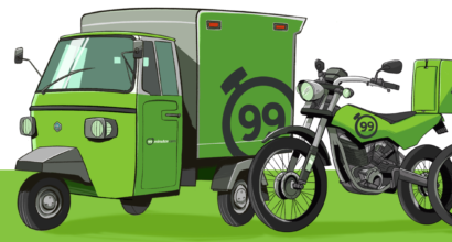 illustration of two delivery vehicles for 99minutos